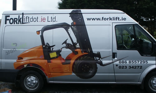 Carbery Mechanical van